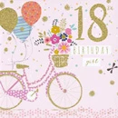 Greetings Card: 18th Birthday