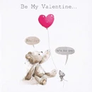 Greetings Card: Be My Valentine