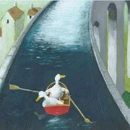 Greetings Card: Aqua Ducks!