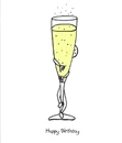 Greetings Card: Happy Birthday