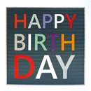 Greetings Card: Happy Birthday