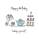 Greetings Card: Indulge Yourself