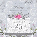 Greetings Card: 25th Anniversary