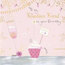 Greetings Card: Fabulous Friend