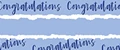 Gift wrap: Congratulations