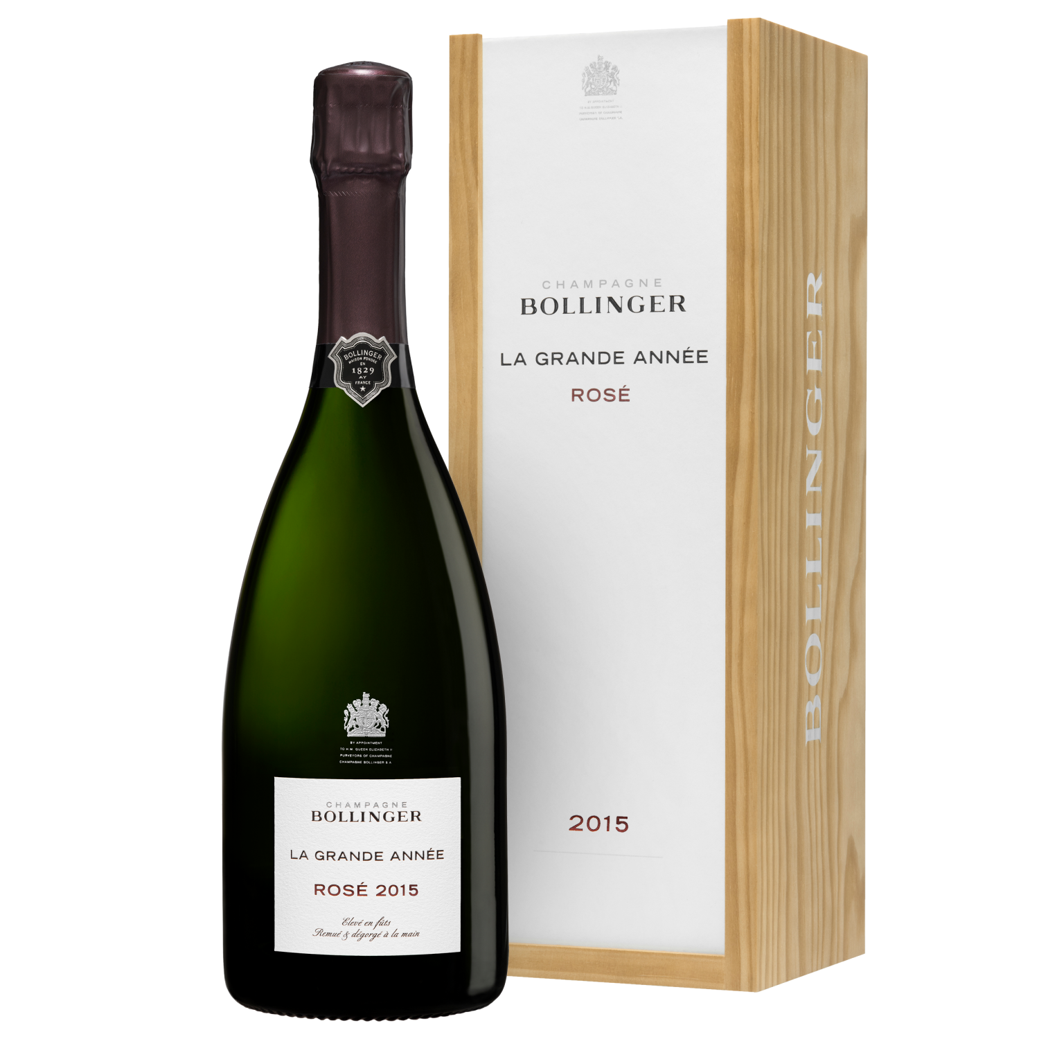 Bollinger La Grande Annee Rose 2015 - Gift Boxed