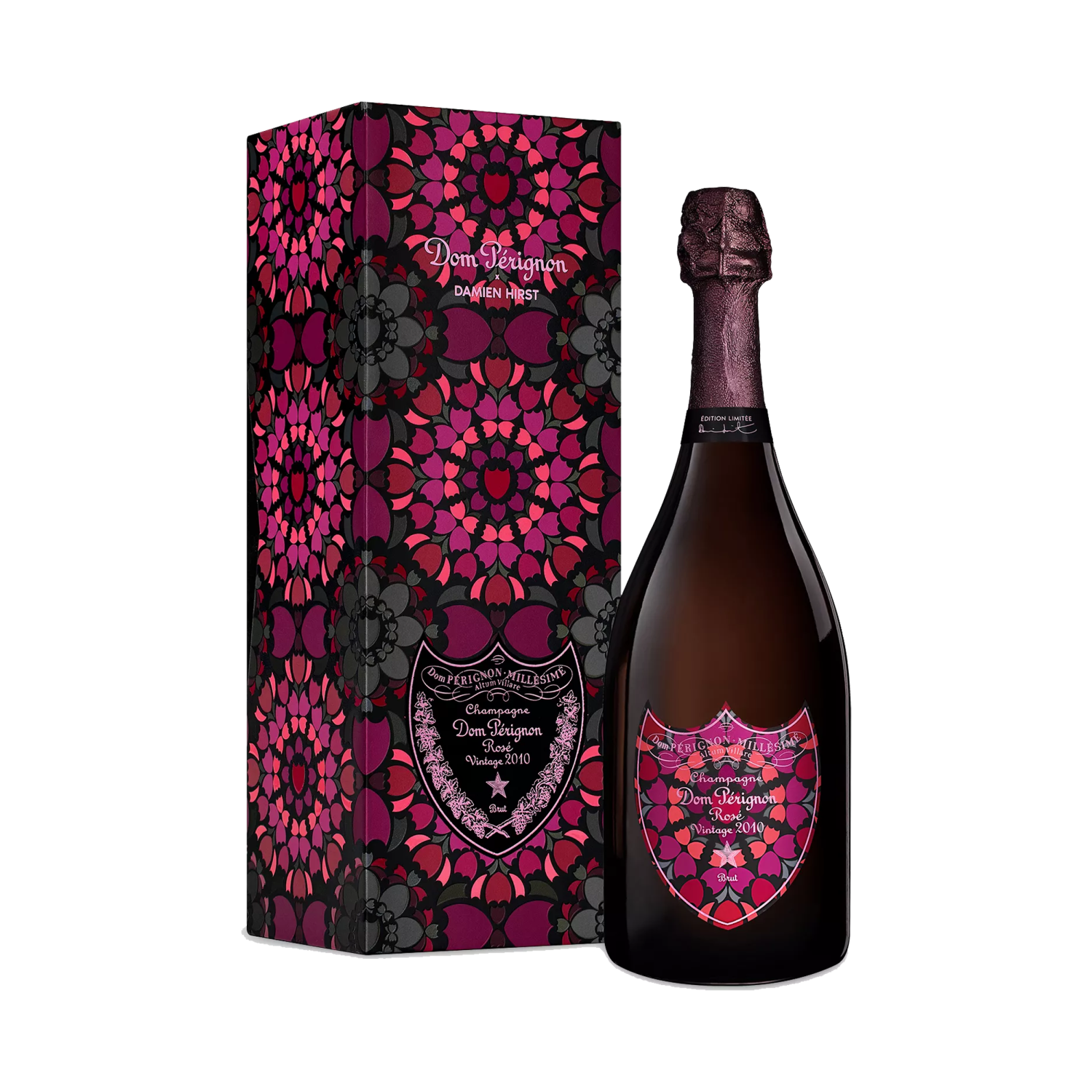 Dom Perignon Rose Vintage 2010 x Damien Hirst - Gift Boxed