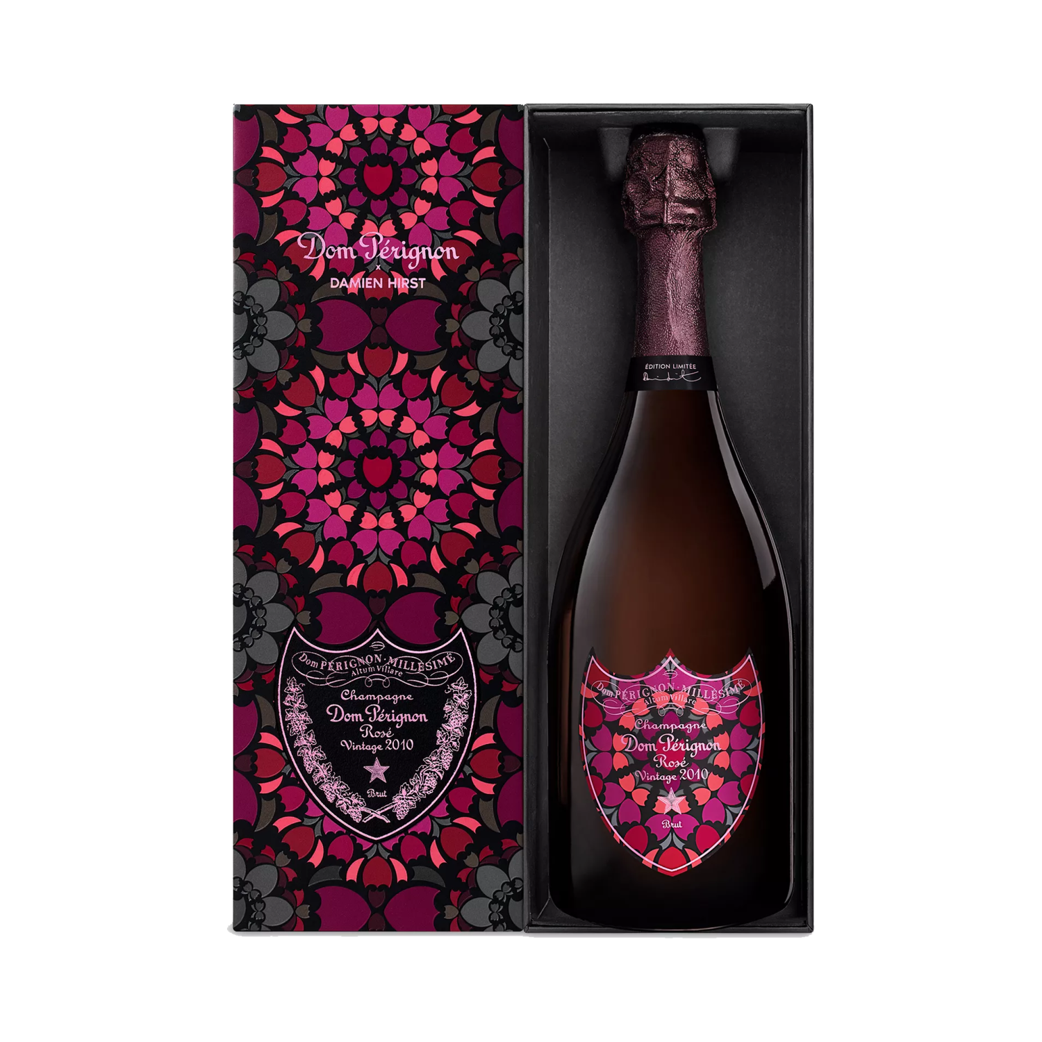 Dom Perignon Rose Vintage 2010 x Damien Hirst - Gift Boxed