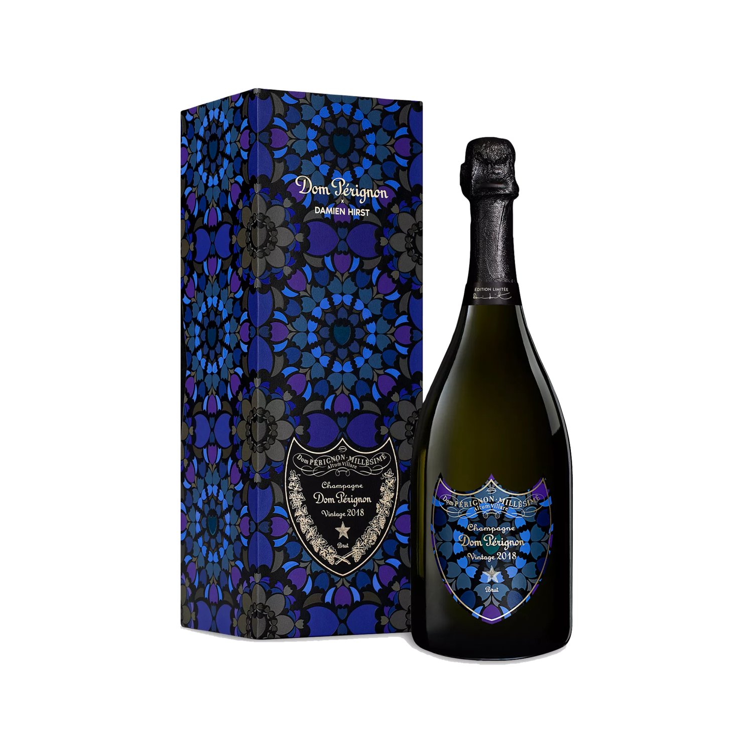 Dom Perignon Vintage 2018 x Damien Hirst - Gift Boxed