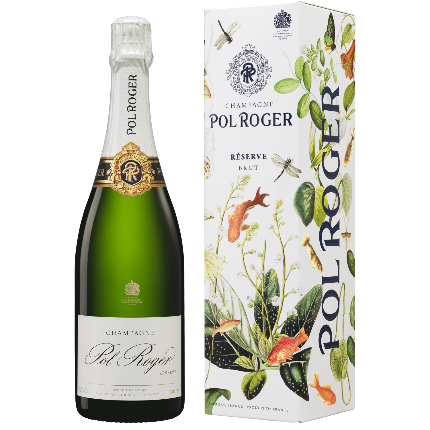 Pol Roger Brut Reserve NV - Gift Boxed