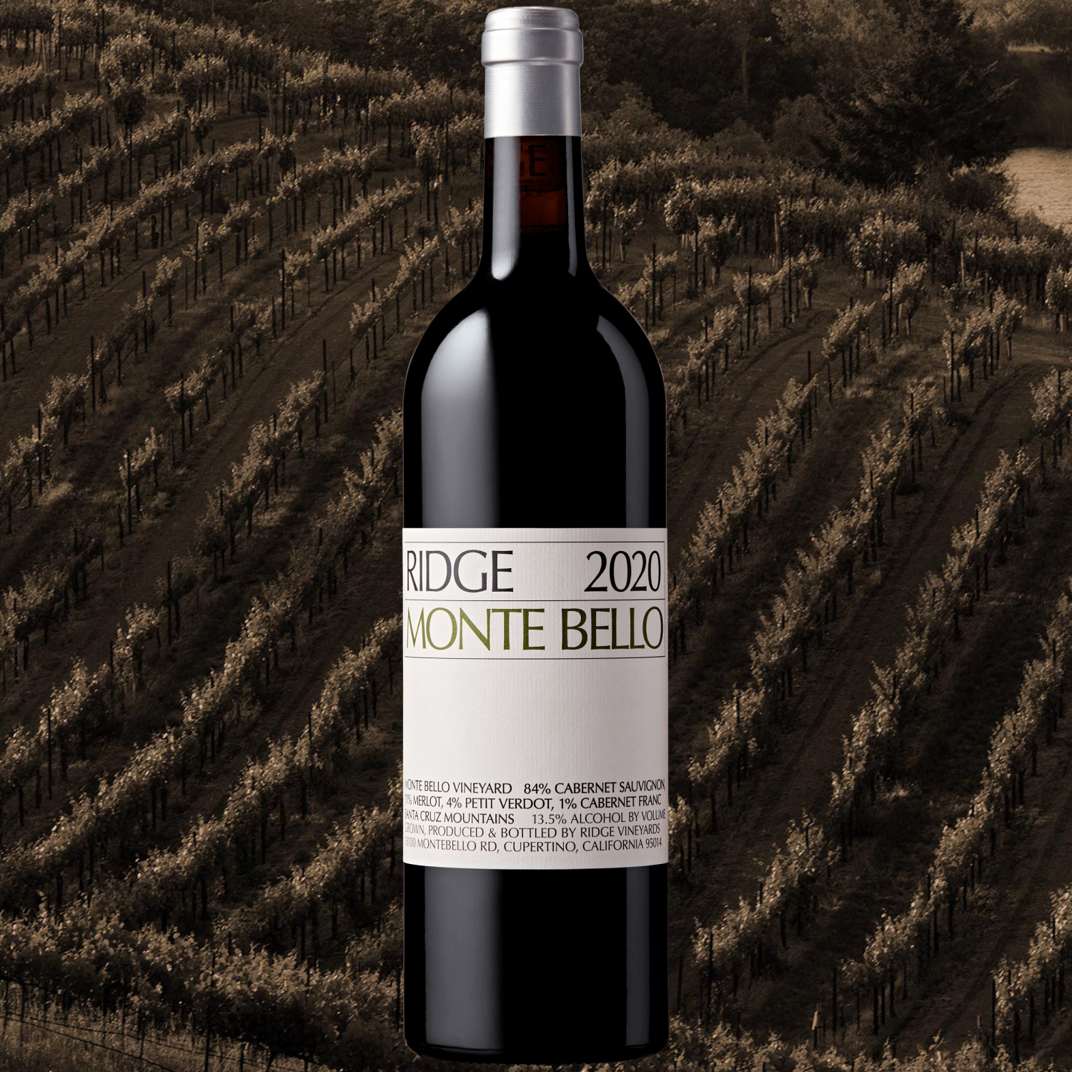 Ridge Vineyards Monte Bello 2020 - No Gift Box