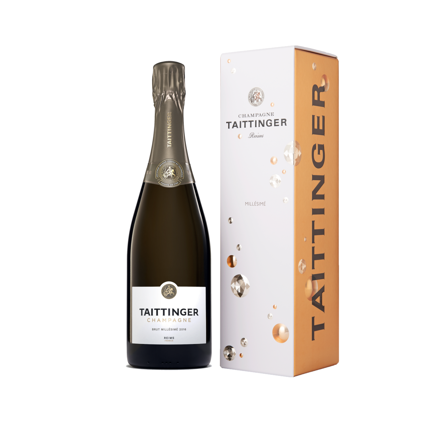 Taittinger Brut Vintage 2016 - Gift Boxed
