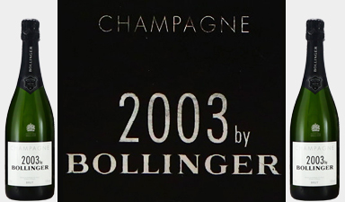 Bollinger Brut Vintage 2003 - Gift Box