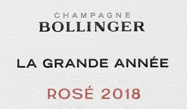 Bollinger La Grande Annee Rose