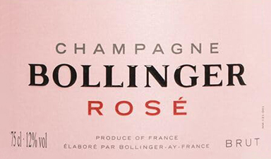 Bollinger Rose Brut