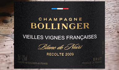 Bollinger Vieilles Vignes Francaises 2009 - Wood Gift Box
