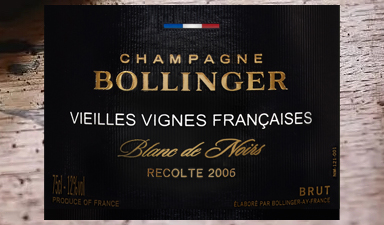 Bollinger Vieilles Vignes Francaises 2006
