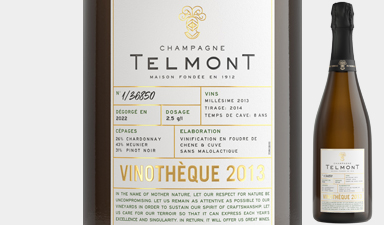 Champagne Telmont Vinotheque 2013 - No Gift Box