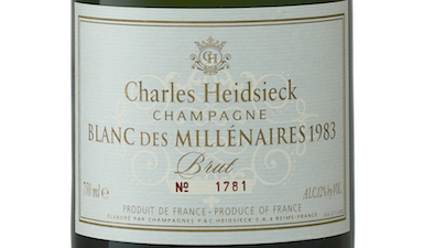 Charles Heidsieck Blanc des Millenaires Blanc de Blancs 1983