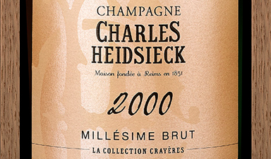 Charles Heidsieck La Collection Crayeres 2000 - Disgorged 2012 - No Gift Box