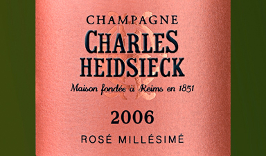 Charles Heidsieck Rose Millesime 2006 - Wood Gift Box