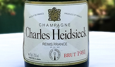 Charles Heidsieck Brut Millesime 1981 - No Gift Box