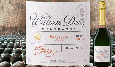 Deutz Hommage à William Deutz Parcelles d Ay 2010