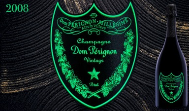 Dom Perignon Luminous Label Vintage 2008 - No Gift Box