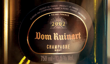 Dom Ruinart Blanc de Blancs 2002 - No Gift Box