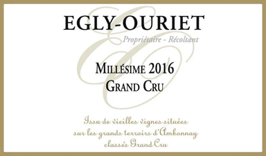 Egly-Ouriet Brut Grand Cru Millesime 2016 - No Gift Box