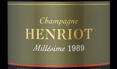 Henriot Millesime 1989 - Wood Gift Box
