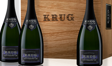 Krug Clos d'Ambonnay Trilogy