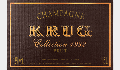 Krug Collection 1982 - Wood Gift Box