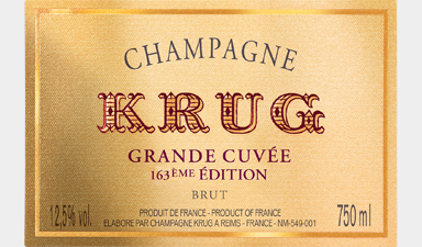 Krug Grande Cuvee 163rd Edition NV - Gift Box