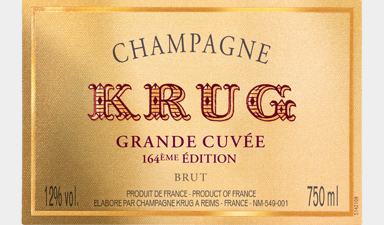 Krug Grande Cuvee 164th Edition NV - No Gift Box