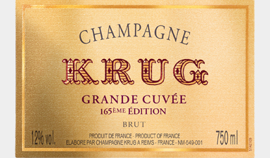 Krug Grande Cuvee 165th Edition NV - No Gift Box
