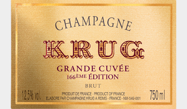 Krug Grande Cuvee 166th Edition NV - Gift Box