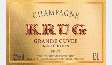 Krug Grande Cuvee 168th Edition NV - Gift Boxed