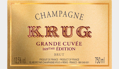 Krug Grande Cuvee 169th Edition NV - No Gift Box