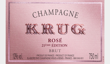 Krug Rose 21st Edition NV