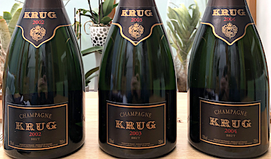 Krug Trilogy Case 2002, 2003, 2004