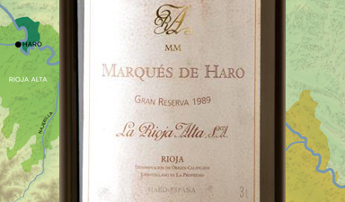 La Rioja Alta Marques de Haro Gran Reserva 1989 - No Gift Box