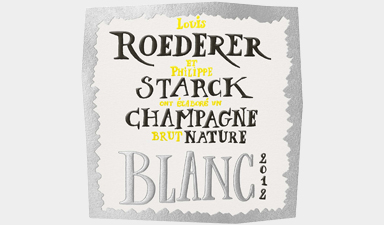 Louis Roederer et Philippe Starck Brut Nature 2012 - Gift Box