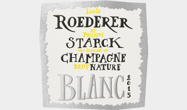 Louis Roederer et Philippe Starck Brut Nature 2015 - Gift Box