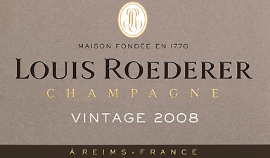 Louis Roederer Brut Vintage 2008