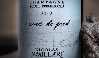 Nicolas Maillart Les Coupes Franc de Pied Blanc de Noirs 2012 - No Gift Box