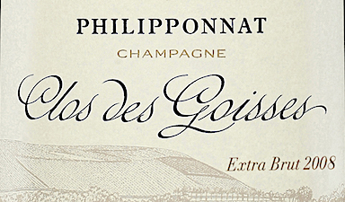 Philipponnat Clos des Goisses 2008