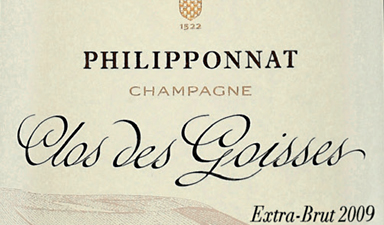 Philipponnat Clos des Goisses 2009