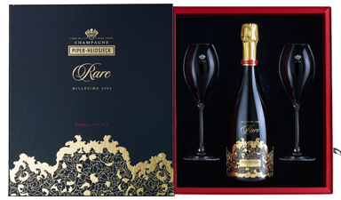Piper-Heidsieck Rare Glass Set 2002 - Gift Box
