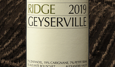 Ridge Geyserville Zinfandel 2019 - No Gift Box